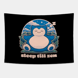 Chubby Anime Zen Monster - Cute Sleep Nap Gift Tapestry