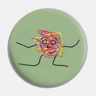 Squiggles Pin