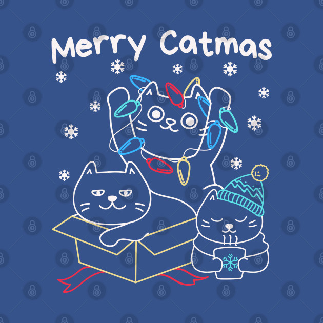 Disover Merry Catmas - Cat Christmas - Cat Christmas - T-Shirt