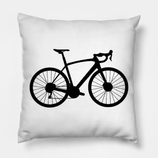 Trek Domane Road Bike Silhouette Pillow