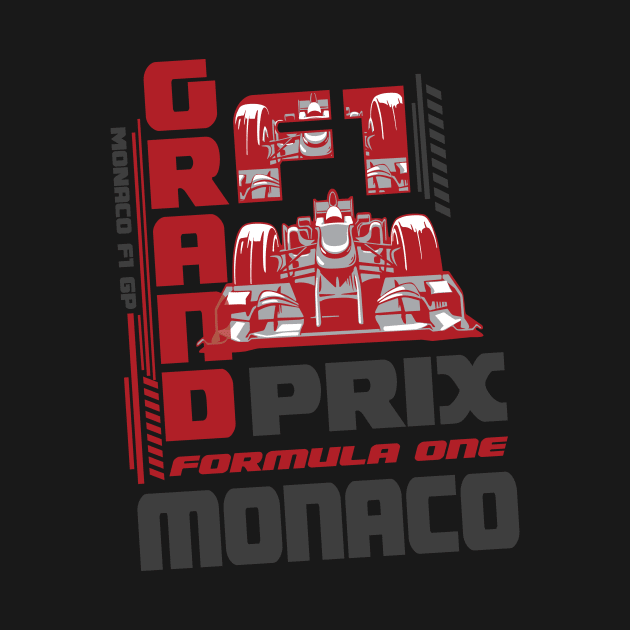 Monaco F1 Grand Prix Formula One Racing by CGD