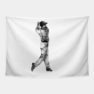 funny golf Tapestry