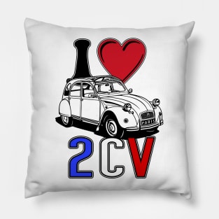 I Love 2CV Pillow