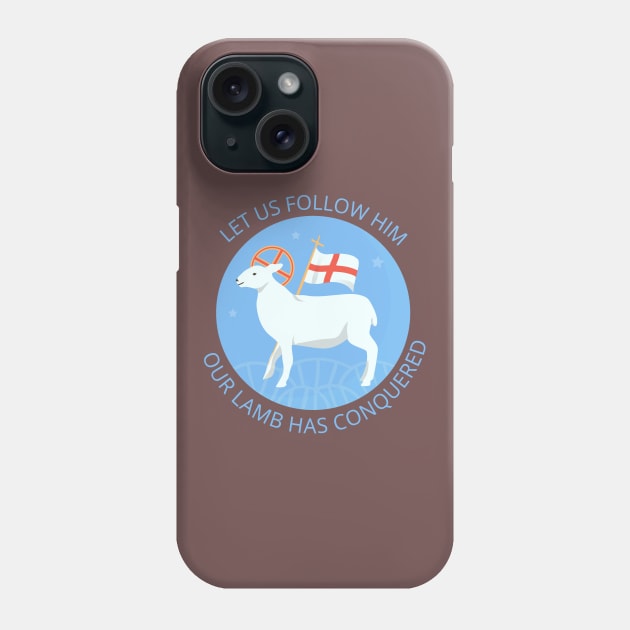 Moravian Church Lamb of God Agnus Dei Phone Case by tatadonets