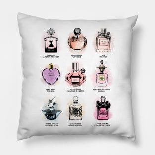 pretty bottles 2 Pillow