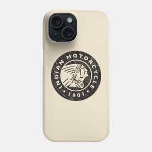 Retro Indiana Motorcycle 1901 Phone Case