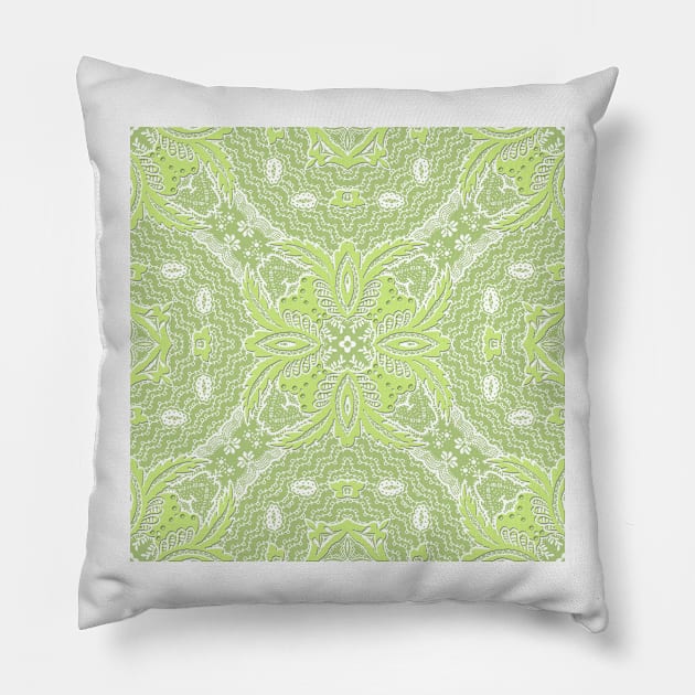 Textured Embossed Lace Pillow by justrachna