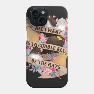 Cuddle All Of The Rats Phone Case