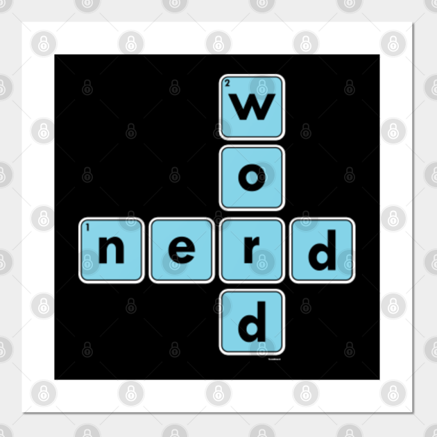 Nerd Word Crossword Puzzle Geek Numbered Squares Puzzlers Thinking Gift Posters And Art Prints Teepublic Uk - Blue Wall Decorations Crossword Nerd Word Crossword Puzzle Geek Numbered Squares Puzzlers Thinking Gift Posters And Art Prints Teepublic Uk - Blue Wall Decorations Crossword