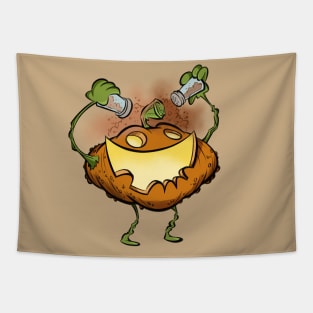 Pumpkin Spice Pumpkin Tapestry