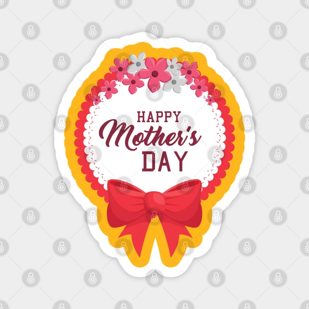 Happy mothers day Magnet by RubyCollection