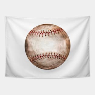 baseball old  ball Tapestry