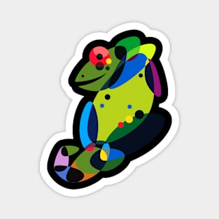 Dotted Chameleon Magnet