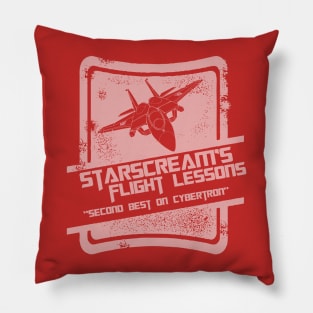 Starscream's Flight Lessons Pillow