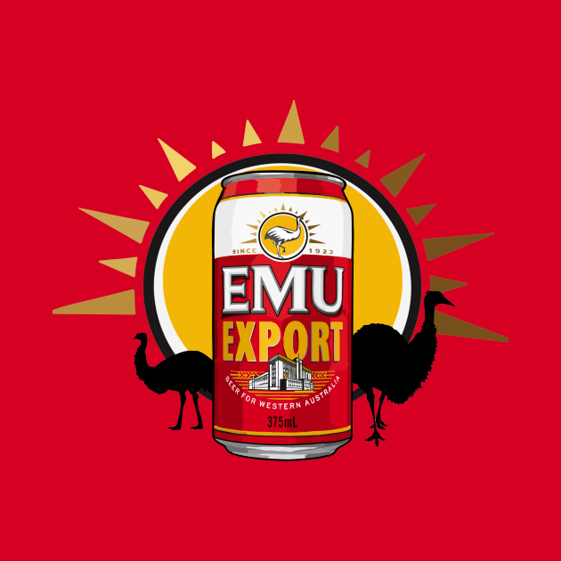 Emu Export Beer by tharrisunCreative