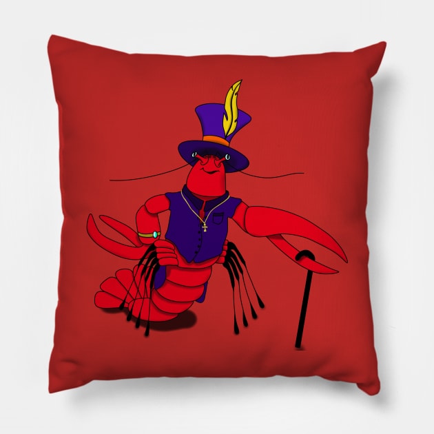 Crawdad Pillow by SuthrnView