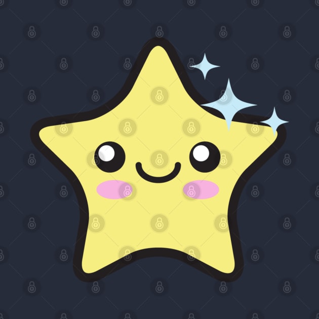 Kawaii Star by Shelby Ly Designs