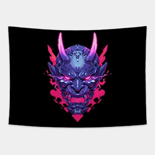 oni mask Tapestry