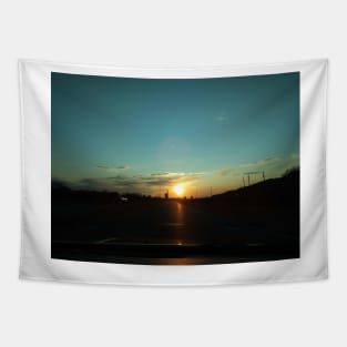 An Ohioan Sunset Tapestry