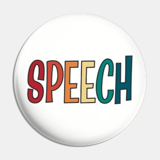 Speech Pathologist Graduation, Speech Therapy Pin