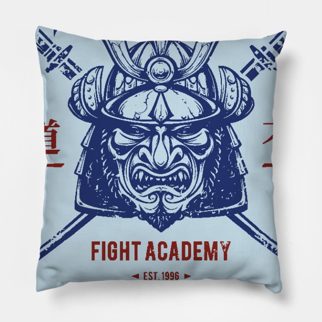 Fight Academy Pillow by MindsparkCreative