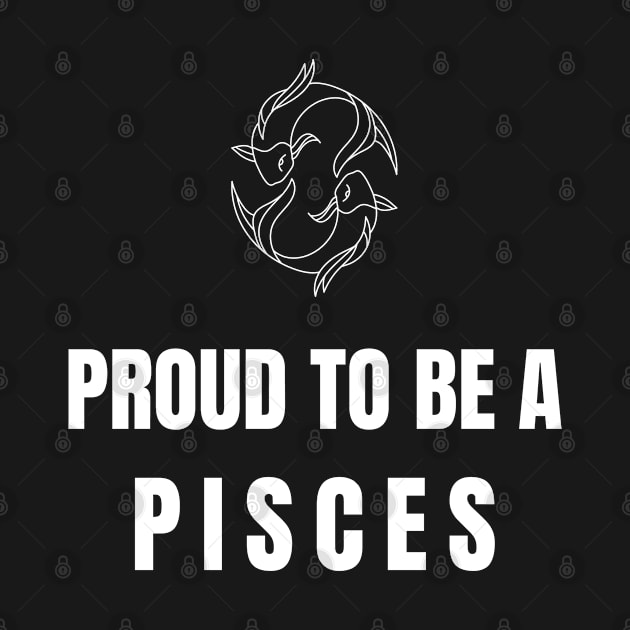 Proud to be a Pisces alternate design by InspiredCreative