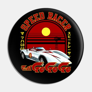 Speed Racer - Anime Japan Cars Retro Pin