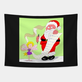 Naughty List Tapestry