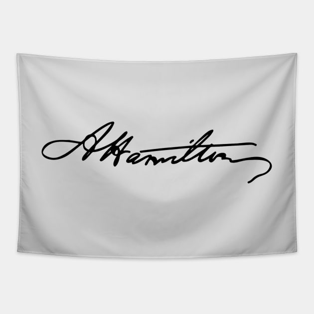 Hamilton Signature Tapestry by byebyesally