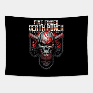 5fdp skull ball Tapestry