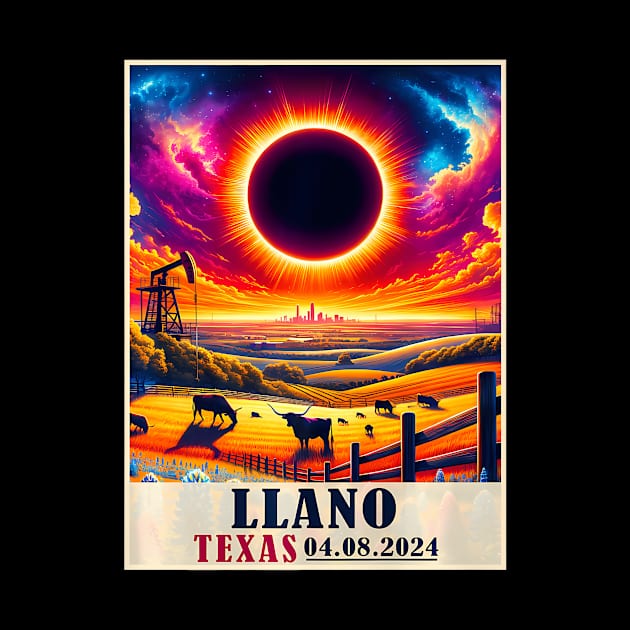 Llano Texas Total Solar Eclipse 2024 Totatily by SanJKaka