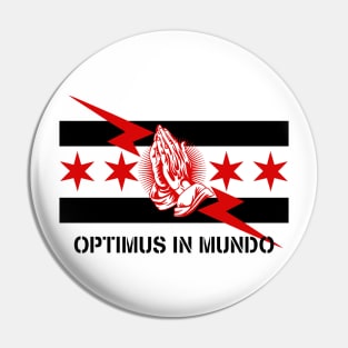 CM Pope (White) Pin