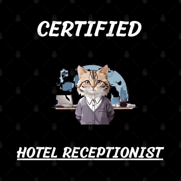 hotel receptionist by vaporgraphic