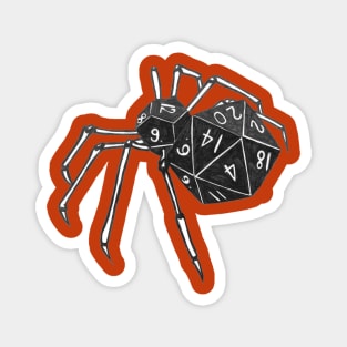 Dice Spider 20 sided and 12 sided Magnet