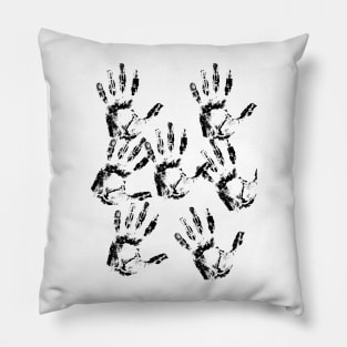 Hand print Pillow