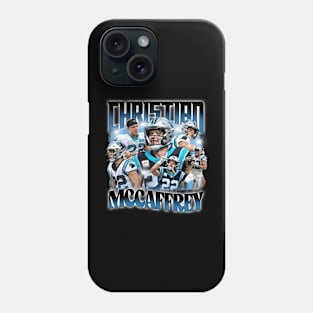 VINTAGE FOOTBALL CHRISTIAN MCCAFFERY BOOTLEG Phone Case