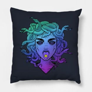 Medusa Stoned: Acid Trip Pillow