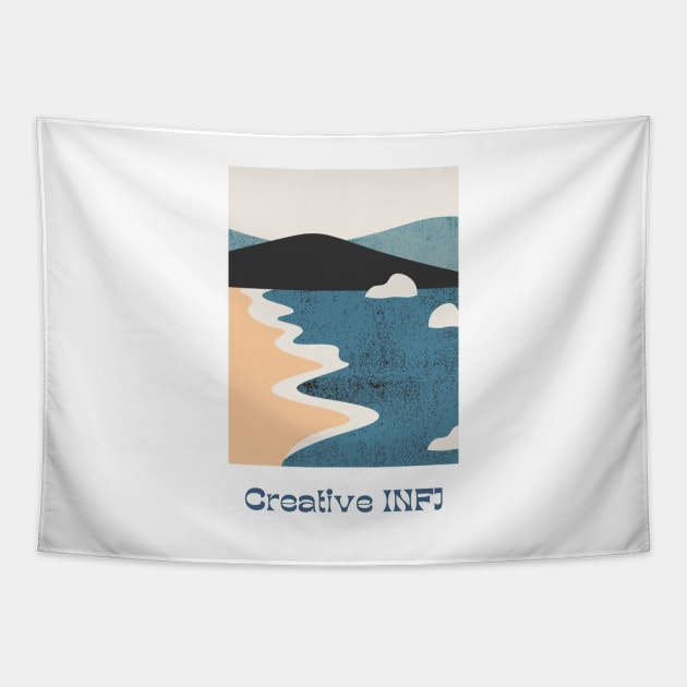 Creative Infj Personality Tapestry by Infj Merch