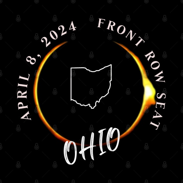 2024 Ohio Eclipse Front Row Seat To Total Darkness by SmoothVez Designs