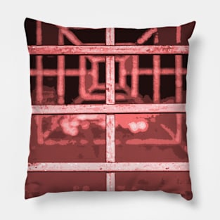 red metal Pillow