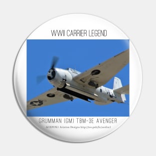 Grumman TBM Avenger Pin