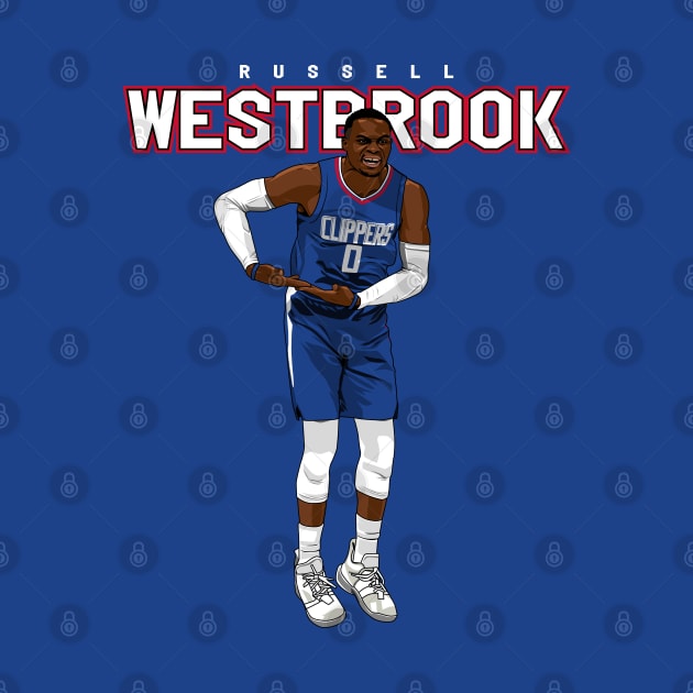 Russell Westbrook by origin illustrations