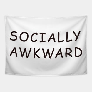 Social Awkward (Comic Sans) Tapestry