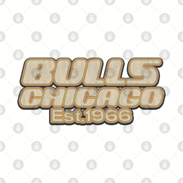 Chicago Bulls / Old Style Vintage by Zluenhurf