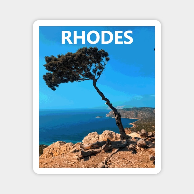 Rhodes Magnet by greekcorner