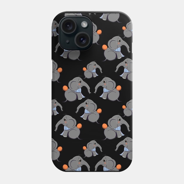 Elephant Pattern - Onesies for Babies - Onesie Design Phone Case by Onyi