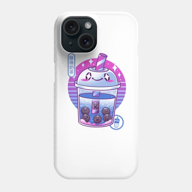 Boba Wave Tea Phone Case by Vincent Trinidad Art