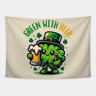 Green with Beer Tapestry