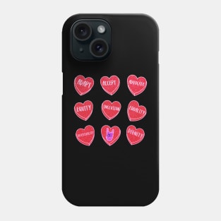 Cute Heart Valentines Day Love Special Education Teacher Phone Case