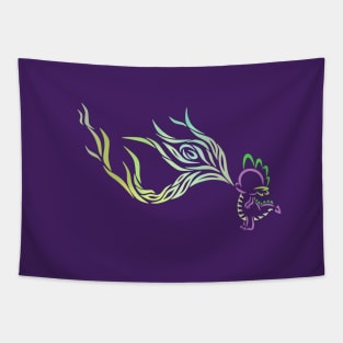 Tribal Dragon - Spike Tapestry